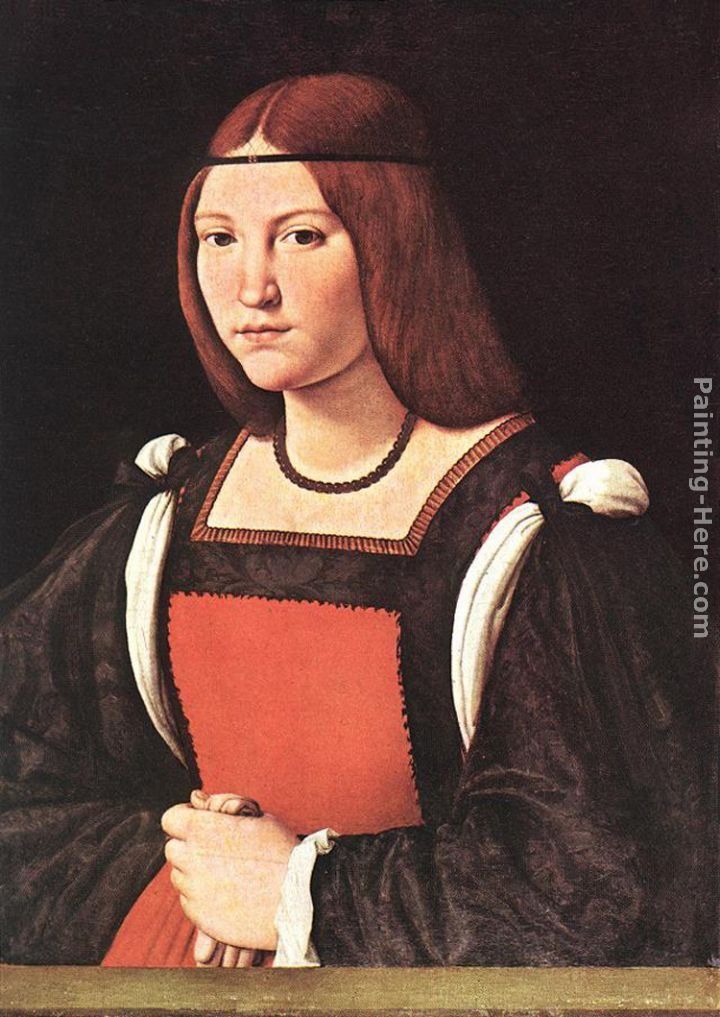 Giovanni Antonio Boltraffio Portrait of a Young Woman